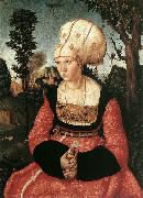 CRANACH, Lucas the Elder Portrait of Anna Cuspinian dfg Spain oil painting artist